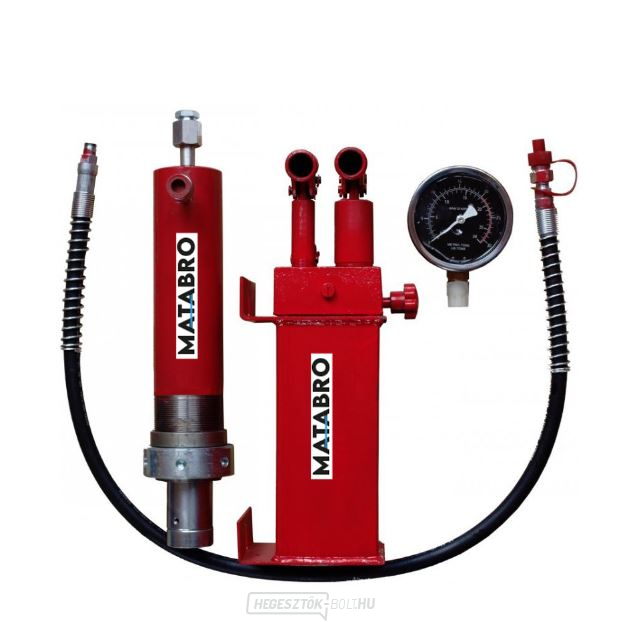 Összeszerelés 20 ts présgéphez kétsebességes Matabro MB-SET20TDP szivattyúval