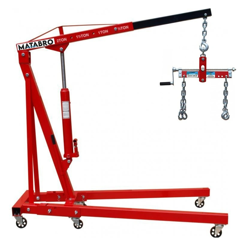 Zsiráf motoros emelő 2t Matabro MB-20040 kiegyensúlyozóval 900kg Matabro MB-BALHOOK