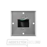 Solight kerti oszlop IP44, rozsdamentes acél, 2 aljzat, prizma, ezüst náhled