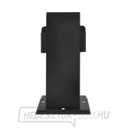 Solight kerti oszlop IP44, rozsdamentes acél, 2 aljzat, prizma, fekete náhled