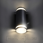 Solight LED kültéri fali lámpa Potenza, 2x GU10, fekete Előnézet 