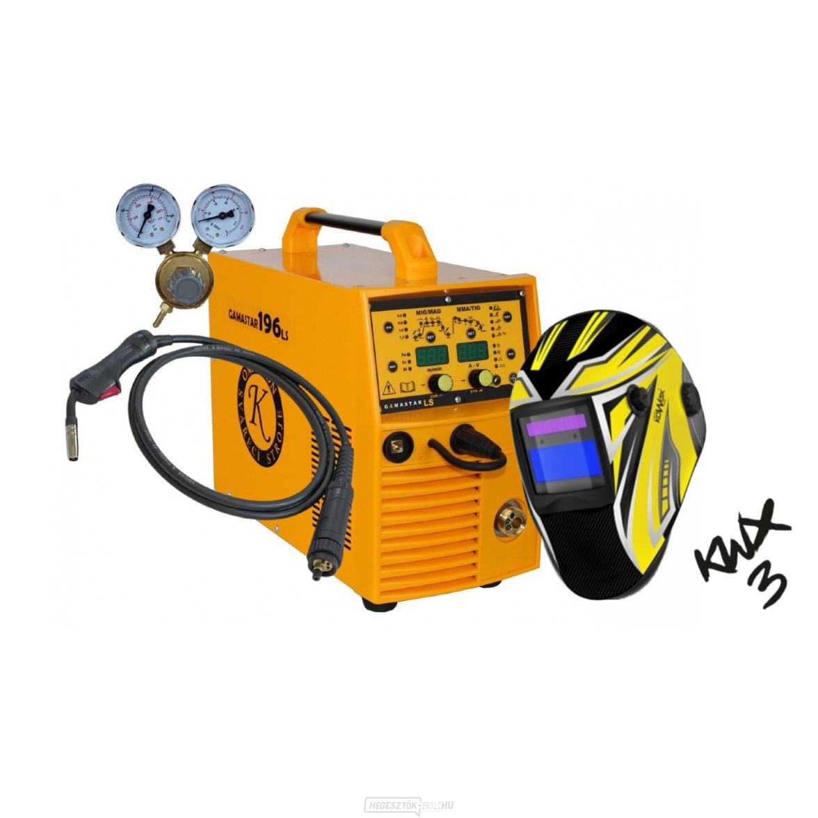 GAMASTAR 196 LS SYNERGY + égő + szelep + motorháztető