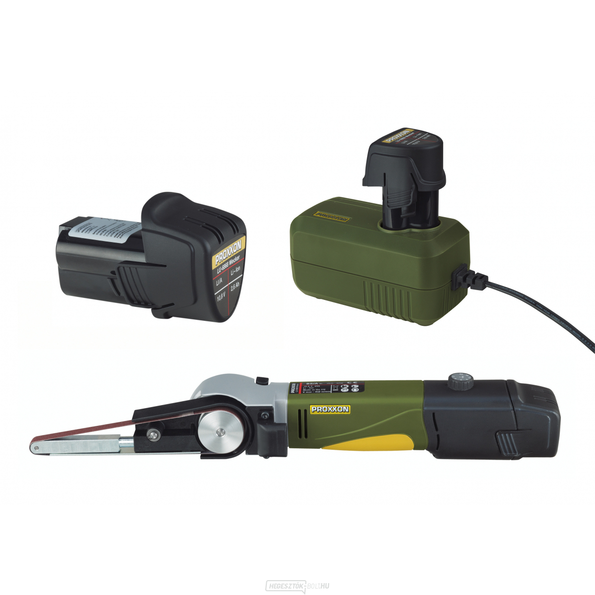 Akkus szalagcsiszoló BS/A - készlet