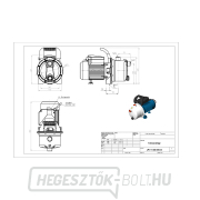 Vízszivattyú Elpumps JPV 1300 INOX Előnézet 