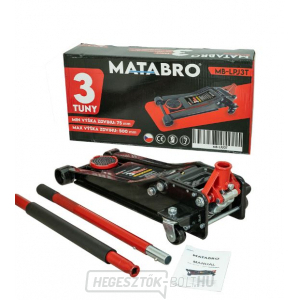 Alacsony profilú hidraulikus emelő (hever) hajtással, Matabro MB-LPJ3T Alacsony profilú hidraulikus emelő (hever) hajtással, Matabro MB-LPJ3T gallery main image