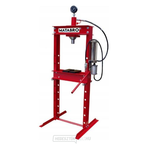 Hidraulikus prés 20t - hidraulikus-pneumatikus szivattyú Matabro MB-P20TAH Hidraulikus prés 20t - hidraulikus-pneumatikus szivattyú Matabro MB-P20TAH gallery main image