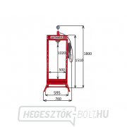 Hidraulikus prés 20t - hidraulikus-pneumatikus szivattyú Matabro MB-P20TAH náhled
