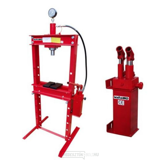 Hidraulikus prés 20 t - kétsebességes szivattyú Matabro MB-P20TDP