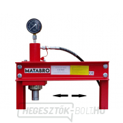 Hidraulikus prés 20 t - kétsebességes szivattyú Matabro MB-P20TDP Hidraulikus prés 20 t - kétsebességes szivattyú Matabro MB-P20TDP náhled