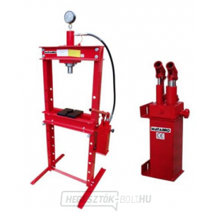 Hidraulikus prés 20 t - kétsebességes szivattyú Matabro MB-P20TDP Hidraulikus prés 20 t - kétsebességes szivattyú Matabro MB-P20TDP gallery main image