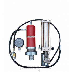 Szett 30 ts présgéphez Matabro MB-SET30TAH hidraulikus-pneumatikus szivattyúval, Szett 30 ts présgéphez Matabro MB-SET30TAH hidraulikus-pneumatikus szivattyúval, gallery main image