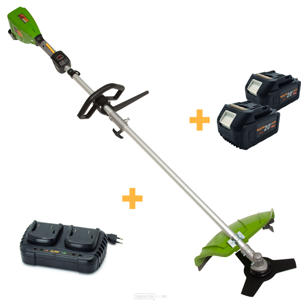 Procraft PTA20/2 akkumulátoros bozótvágó akciókészlet | SZEPT17