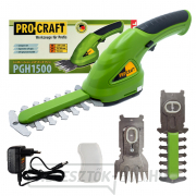 Akkus fűnyíró olló Procraft PGH1500 | PGH1500 Akkus fűnyíró olló Procraft PGH1500 | PGH1500 gallery main image