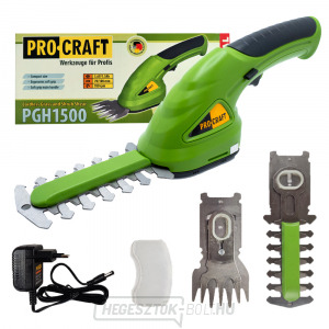 Akkus fűnyíró olló Procraft PGH1500 | PGH1500 gallery main image