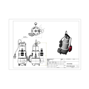 Elpumps BTSZ 400 iszapszivattyú szabad átfolyású szeptikus tartályhoz Előnézet 