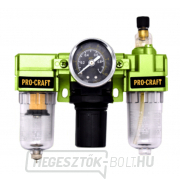 Nyomásszabályozó levegő- és olajszűrővel Procraft FU02 | FU02 Nyomásszabályozó levegő- és olajszűrővel Procraft FU02 | FU02 gallery main image