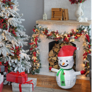 Solight LED hóember kültéri 40LED náhled