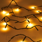 Solight LED WIFI okos kültéri karácsonyi lánc, 400 LED, 20m, 5m kábel, meleg fehér + többszínű Előnézet 