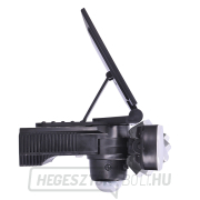 Solight LED napelemes világítás érzékelővel, 8W, 600lm, Li-on, fekete náhled