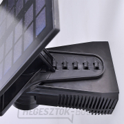 Solight LED napelemes világítás érzékelővel, 8W, 600lm, Li-on, fekete náhled