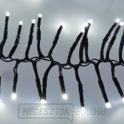 Solight LED kültéri karácsonyi lánc távirányítóval - Fürt, 576 LED, 8 funkció, időzítő, IP44, hideg fehér náhled
