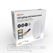 Solight LED világítás LECCE távirányítóval, 36W, 2160lm, 30cm náhled