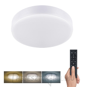 Solight LED világítás LECCE távirányítóval, 36W, 2160lm, 30cm gallery main image