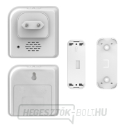 Solight 2x vezeték nélküli csengő, csatlakozó + akkumulátor, 200m Előnézet 