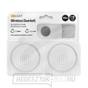 Solight 2x vezeték nélküli csengő, csatlakozó + akkumulátor, 200m náhled