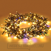 Solight LED WIFI okos kültéri karácsonyi lánc, 240 LED, 12m, 5m kábel, meleg fehér + több színű Előnézet 