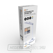 Solight LED szabályozható lámpa éjszakai fénnyel, 10W, 700lm, színváltozás náhled