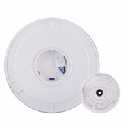 Solight LED kültéri világítás érzékelővel és állítható CCT-vel, 18W, 1350lm, 22cm, 2 az 1-ben - fehér és fekete burkolat náhled