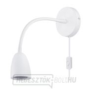 Solight LED fali lámpa, szabályozható, 4W, 280lm, 3000K, fehér Solight LED fali lámpa, szabályozható, 4W, 280lm, 3000K, fehér gallery main image