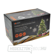 Solight LED karácsonyi lánc, 300 LED, 30 m, 5 m kábel, IP44, fehér náhled