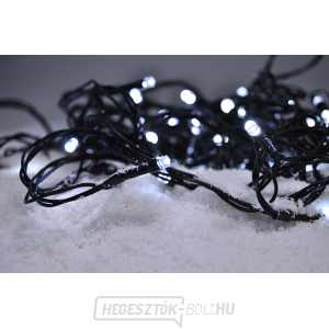 Solight LED karácsonyi lánc, 300 LED, 30 m, 5 m kábel, IP44, fehér
