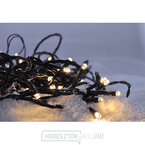Solight LED karácsonyi lánc, 300 LED, 30 m, 5 m kábel, IP44, meleg fehér