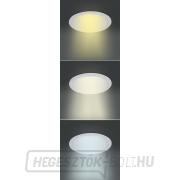 Solight LED mini panel CCT, felfüggesztett, 24W, 1800lm, 3000K, 4000K, 6000K, kerek Előnézet 