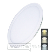 Solight LED mini panel CCT, felfüggesztett, 24W, 1800lm, 3000K, 4000K, 6000K, kerek gallery main image