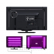 Solight LED WIFI smart RGB szalag TV-hez, 4x50cm, USB Előnézet 