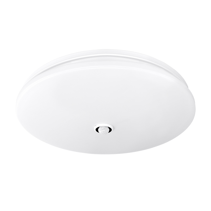 Solight LED mennyezeti lámpa PLAIN PIR érzékelővel, 18W, 1260lm, 3000K, kerek, 33cm