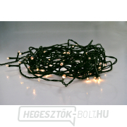Solight LED kültéri karácsonyi lánc, 400 LED, 20 m, 5 m kábel, 8 funkció, IP44, meleg fehér náhled