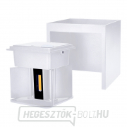 Solight LED kültéri fali lámpa Parma, 6W, 360lm, 10-110°, fehér Előnézet 