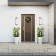 Solight karácsonyi koszorú, átmérő 40cm, 15x LED, IP44, 3x AA, időzítő Előnézet 