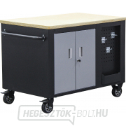 BGS 4199, Műhelykocsi | 2 x 5 aljzat | 1 szekrény | üres BGS 4199, Műhelykocsi | 2 x 5 aljzat | 1 szekrény | üres náhled