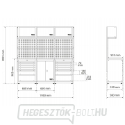Fali elemrendszer, fa | 3 modul, BGS 80100 náhled