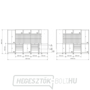 BGS 80160, Fali egység rendszer | műhely | fa | 8 modul BGS 80160, Fali egység rendszer | műhely | fa | 8 modul náhled