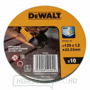 Vágókorong 125 x 1,2mm, 10db DeWALT DT43922 Előnézet 