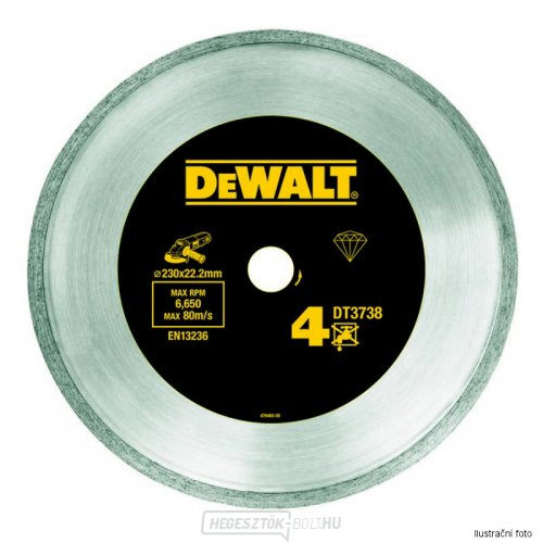 Dia penge Laser 4 csempékhez 125x22,2mm DeWALT DT3736 Dia penge Laser 4 csempékhez 125x22,2mm DeWALT DT3736 gallery main image