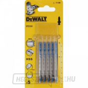 Fűrészlap vastag fémekhez 2,5-6mm egyenes vágás 76mm 76mm 5db DeWALT DT2161 Fűrészlap vastag fémekhez 2,5-6mm egyenes vágás 76mm 76mm 5db DeWALT DT2161 gallery main image