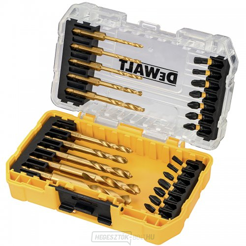 DeWALT DT70748T 24 darabos fém fúrószerszám- és fúrókészlet DeWALT DT70748T 24 darabos fém fúrószerszám- és fúrókészlet gallery main image